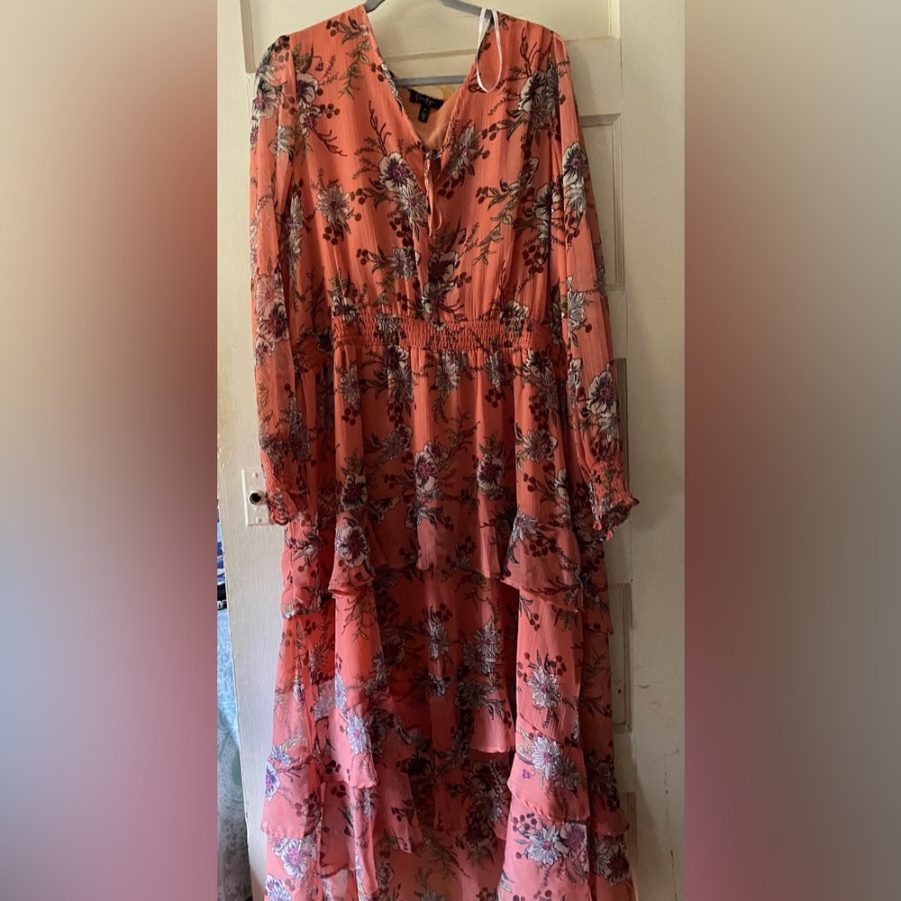 Jessica Simpson Midi Tiered dress